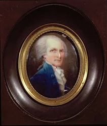 Miniaturporträt von Arthur Lee (1740-92) 1795